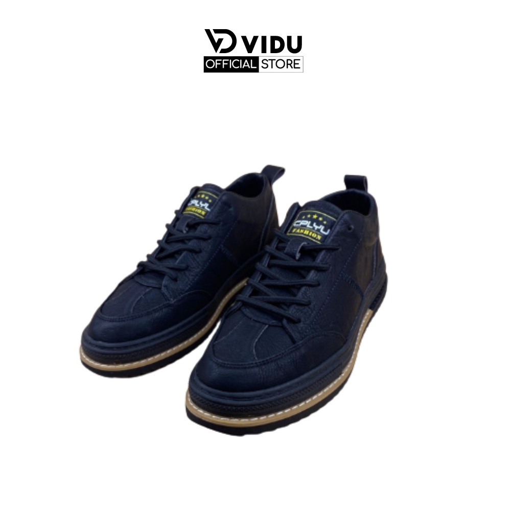 Giày thể thao nam tăng chiều cao ViDu TRAVEL 21114 màu đen