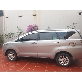 Vè mưa mạ Com 8 mảnh hàn quốc xe Toyota Innova 2017-2019.