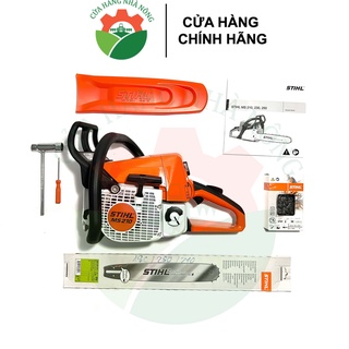 [TẶNG 3 CHAI NHỚT KAVI MALAYSIA 200ML] Máy cưa xích STIHL MS 210 hàng chính hãng (Đã bao gồm lam sên + Khuyến mãi)