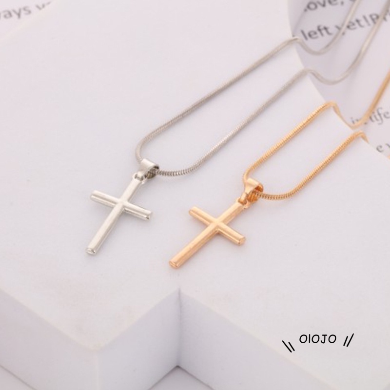 Vòng cổ mặt thánh giá mạ vàng 18K thời trang