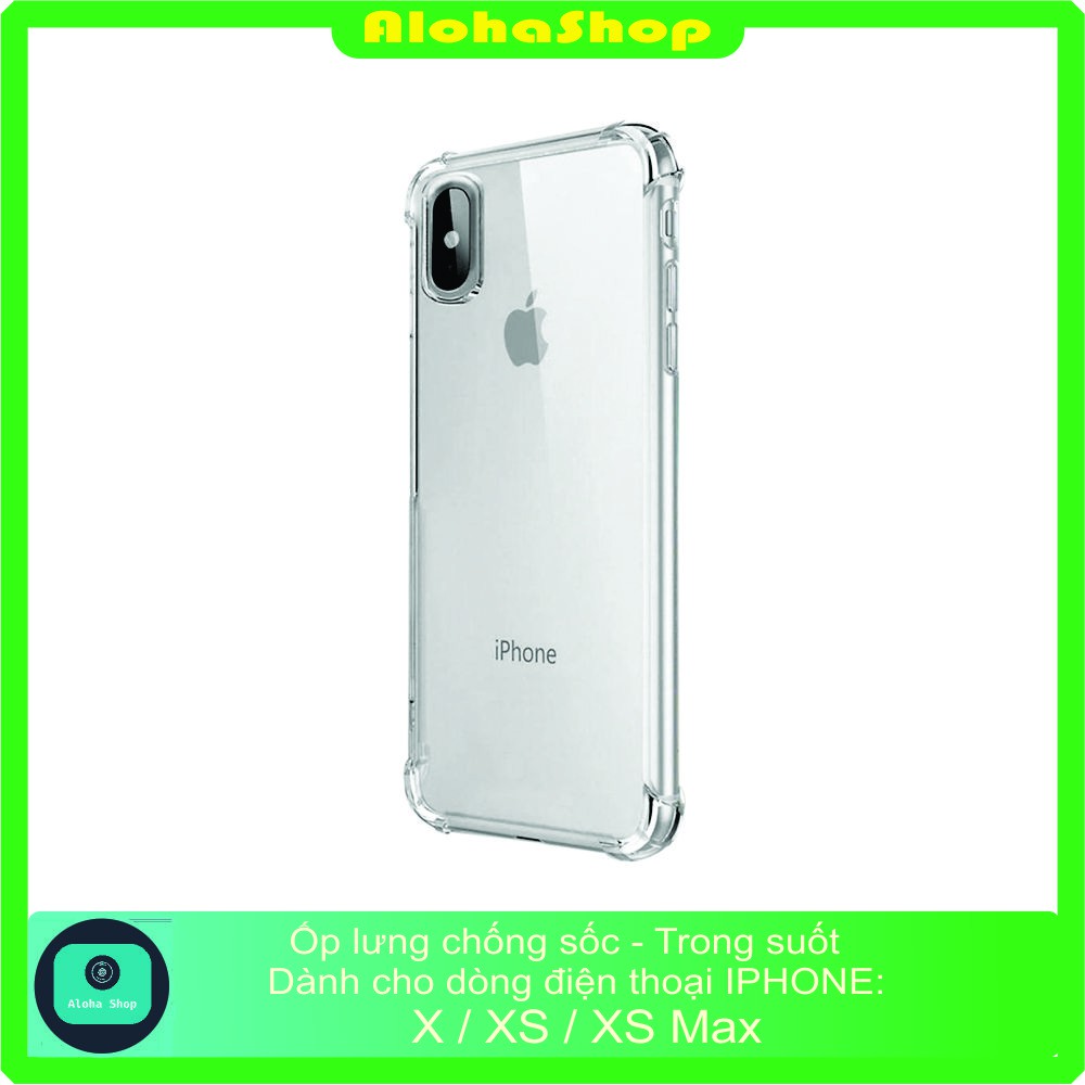 Ốp lưng Iphone Silicon Chống Sốc X/XS/XS Max