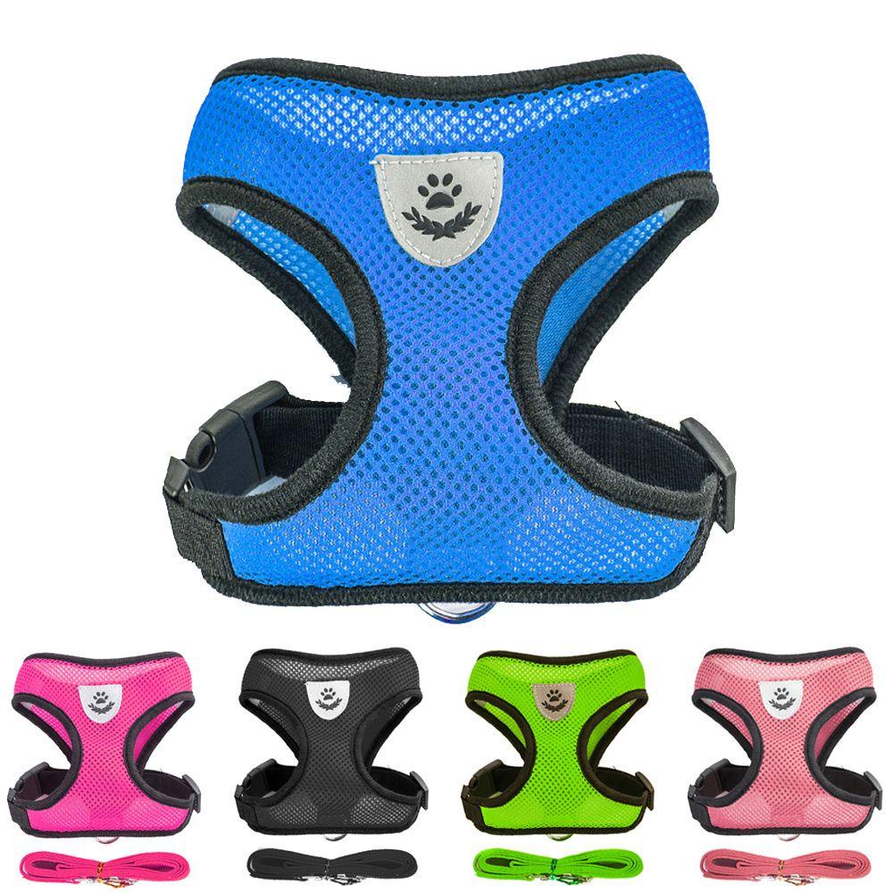 Áo Vest Lưới Thoáng Khí Dắt Thú Cưng Đi Dạo Tiện Dụng