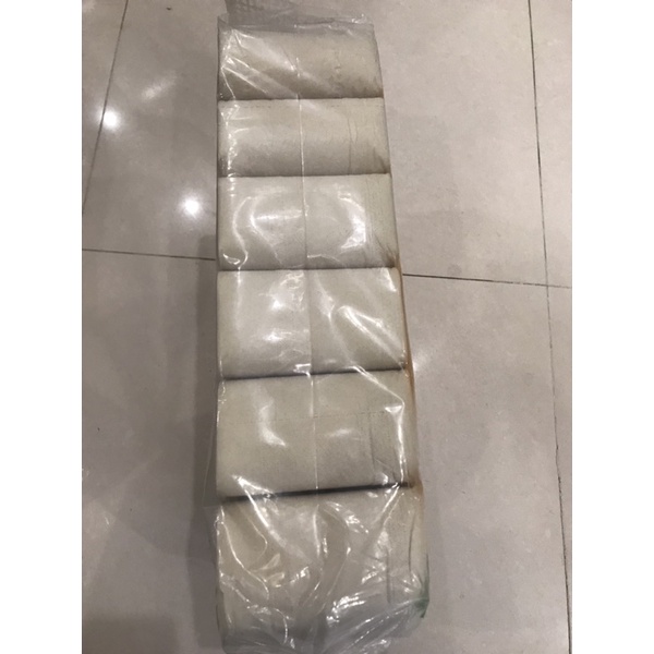 Giấy vệ sinh không tẩy gấu vàng 36 cuộn không lõi nội địa Trung hàng loại 1