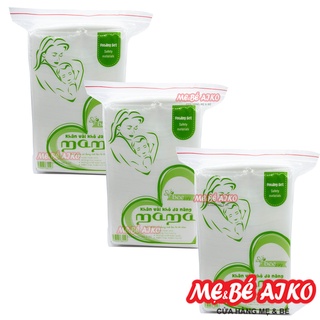 Combo 3 bịch khăn khô, khăn vải khô đa năng mama 320g