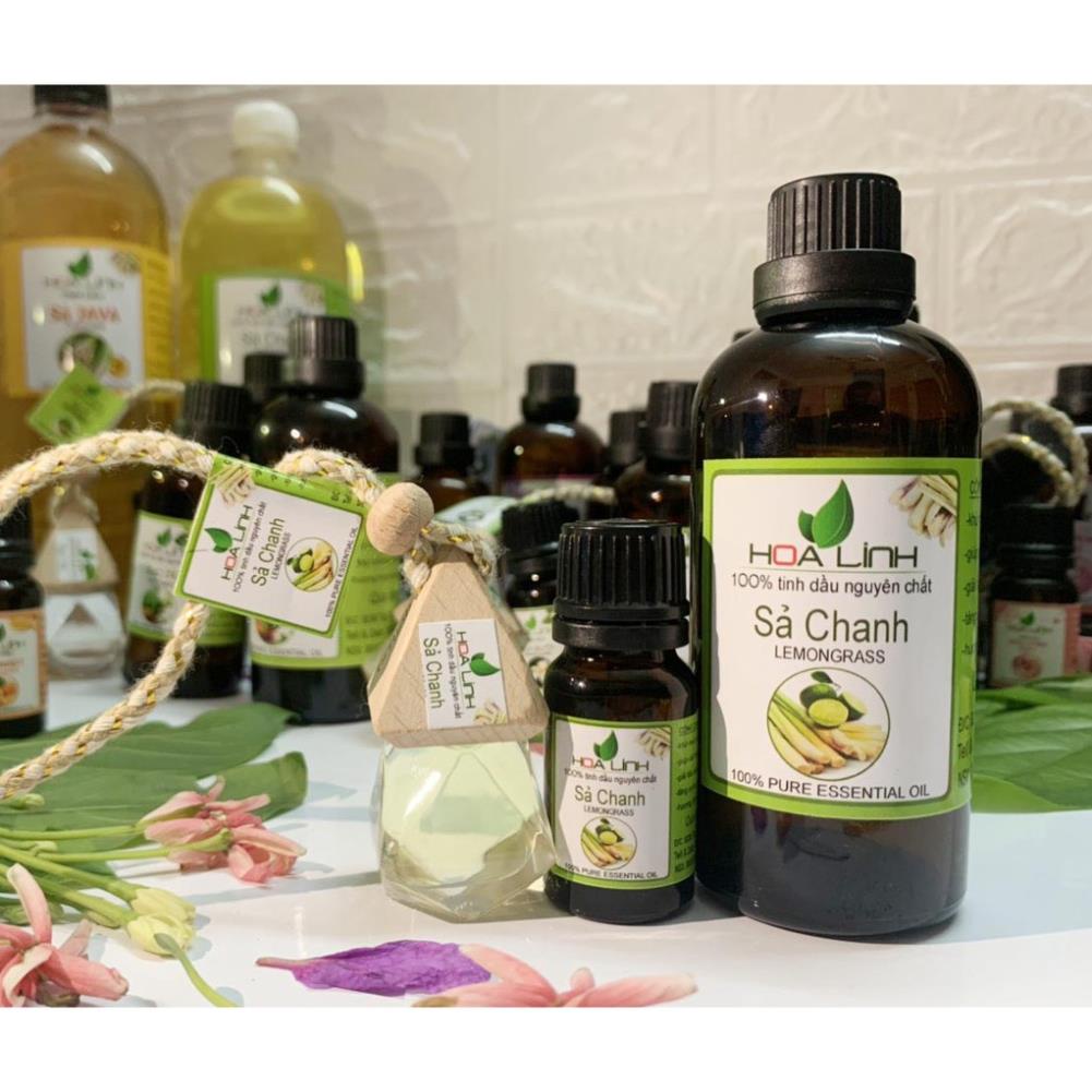 30ML - Tinh dầu thiên nhiên nguyên chất 100%  HOALINH| Tự chọn mùi : SẢ CHANH- QUẾ- BẠC HÀ - HOA HỒNG - CAFE - TRẦM ...