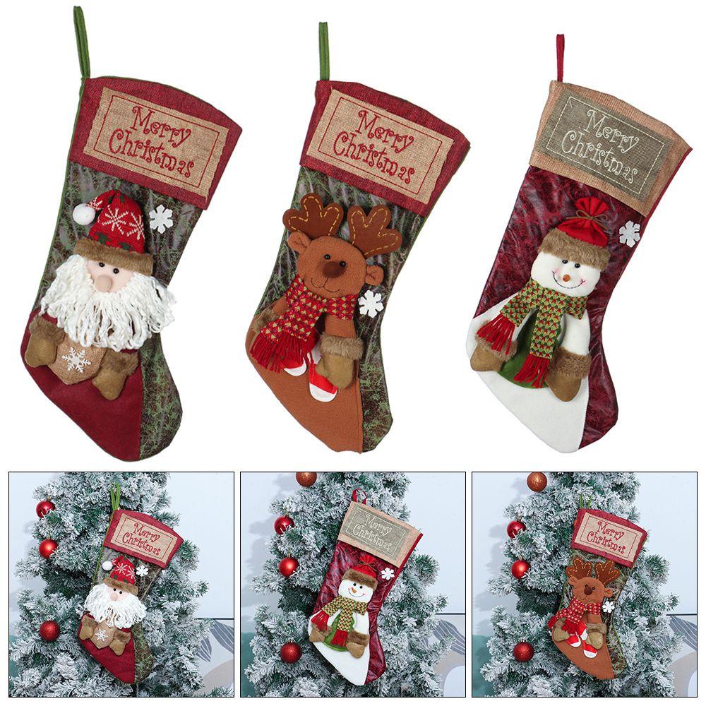 JANE Tất Treo Trang Trí Cây Thông Noel