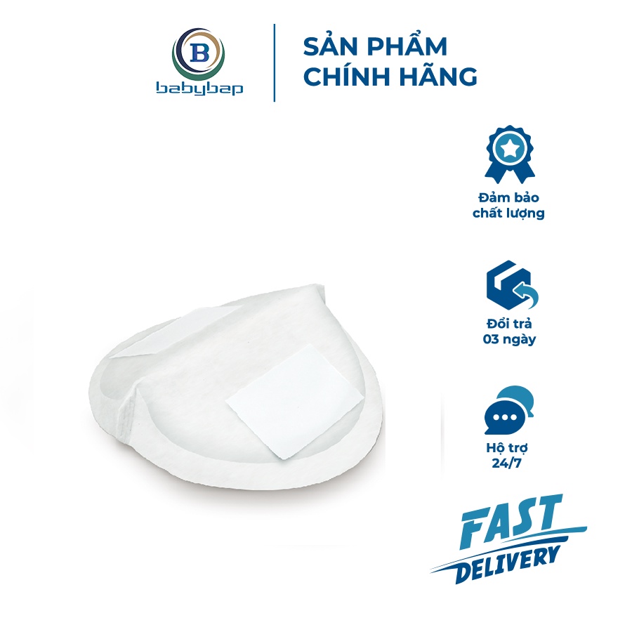 Miếng Lót Thấm Sữa Mẹ Dùng 1 Lần Unimom (30 miếng/ hộp) Thấm Hút Tự Nhiên Và Mềm Mại UM870411