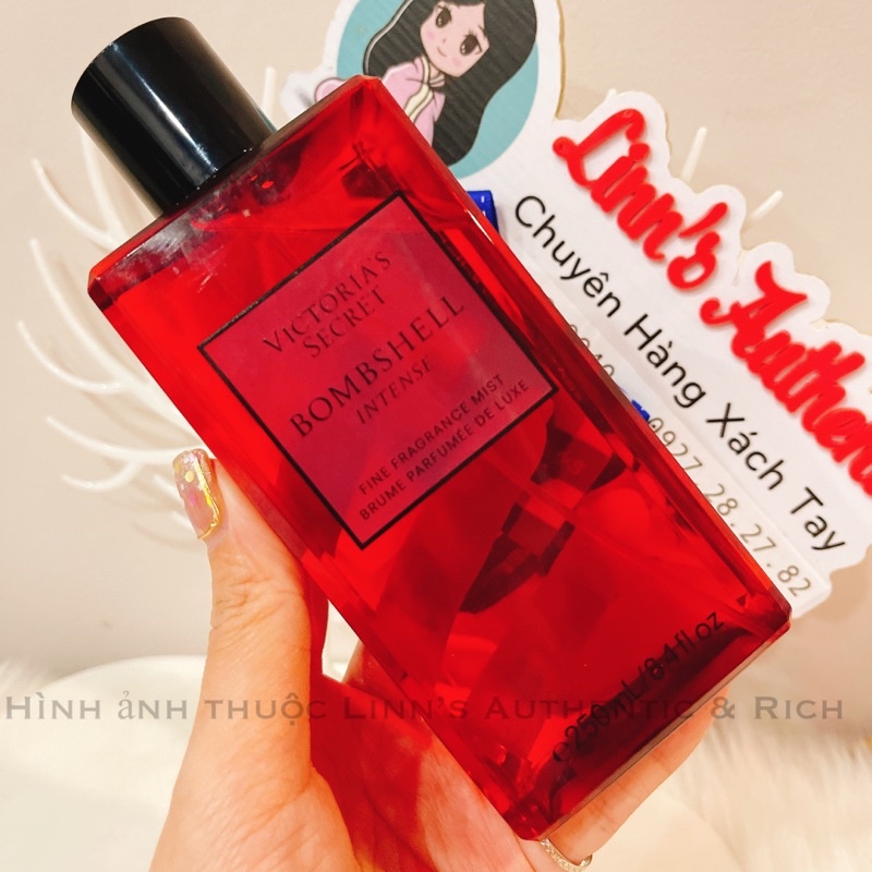 BOMBSHELL INTENSE - Xịt Thơm Body Mist Toàn Thân Victoria’s Secret Usa