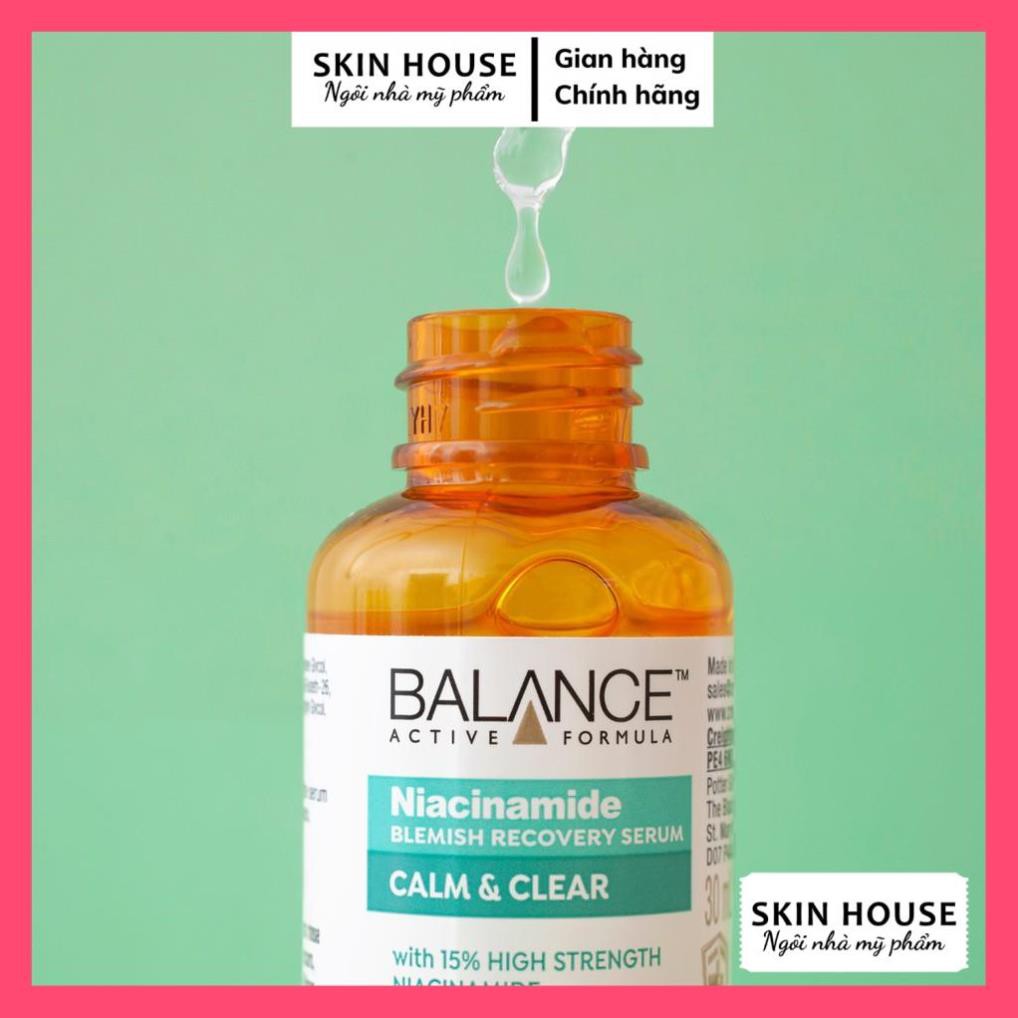 Tinh Chất Balance Niacinamide - Serum Balance Active Formula Niacinamide 15% Blemish Recovery 30ml