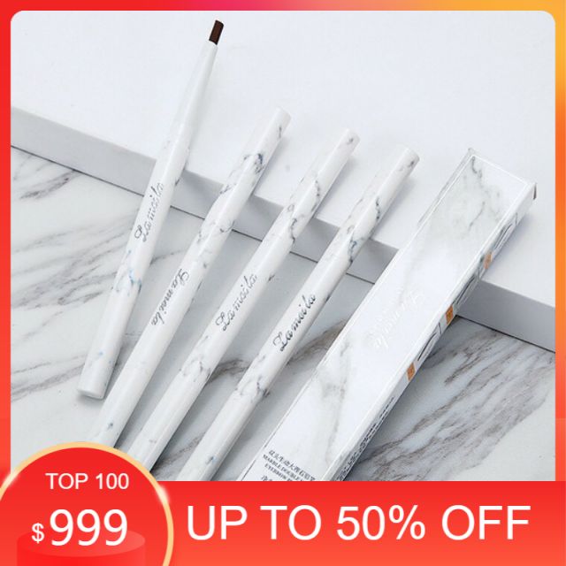 Chì kẻ mày 2 đầu Lameila họa tiết cẩm thạch kèm đầu cọ mềm dễ trang điểm - Tobee | BigBuy360 - bigbuy360.vn