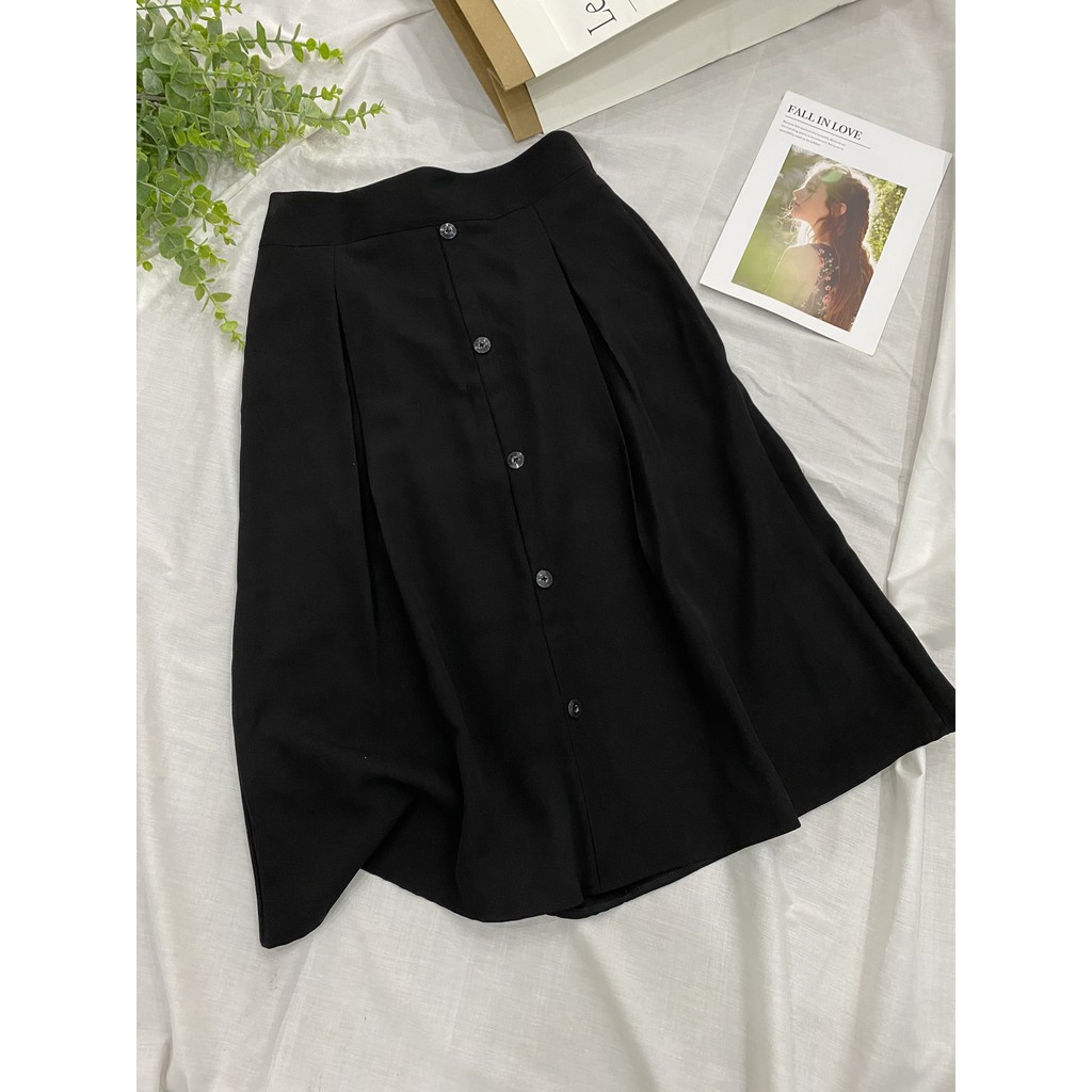 Bigsize - Chân váy bigsize dáng dài tôn dáng MS166 | BigBuy360 - bigbuy360.vn