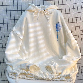 Áo Khoác Hoodie Form Rộng Unisex MORA Vải Nỉ Bông Dày Dặn - Tuni Store