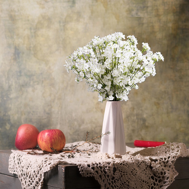 Bó Hoa Gypsophila Nhân Tạo Lãng Mạn Dùng Cho Trang Trí Tiệc Cưới / Nhà Cửa DIY
