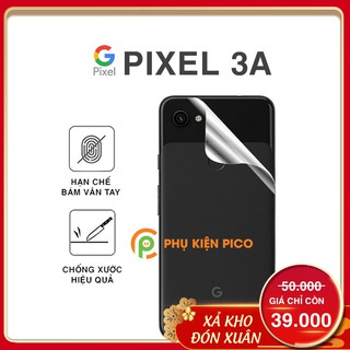 [XẢ KHO] Dán lưng Pixel 3a dẻo trong suốt - Dán mặt lưng Google Pixel 3a trong suốt full mặt sau