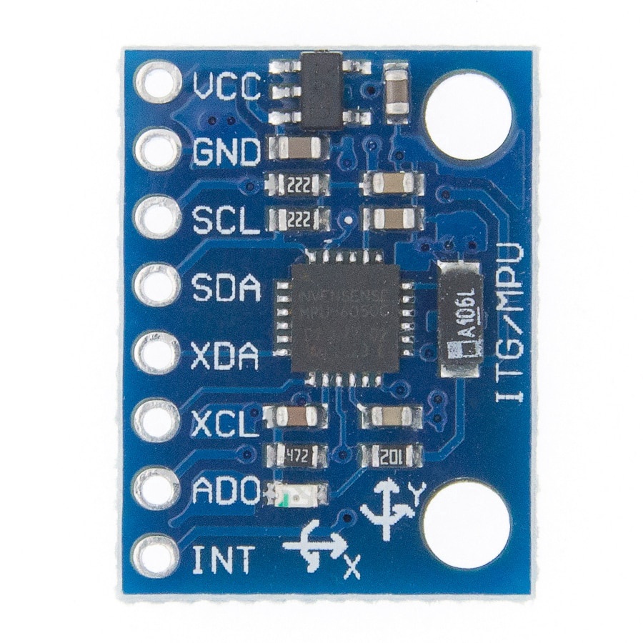 Module cảm biến gia tốc 3 trục I2C MPU6050 GY-521