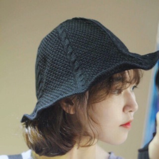 (Có sẵn, ảnh thật) mũ len bucket ulzzang