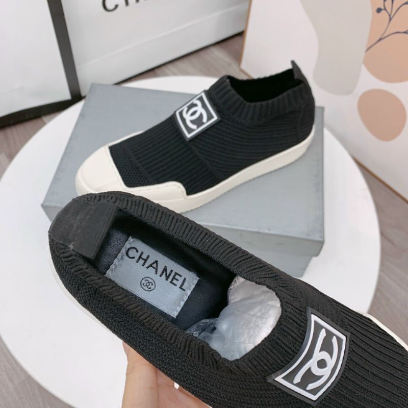 Giày Thể Thao Len Chun Không Dây Mềm Êm Fullbox Hãng Cao Cấp