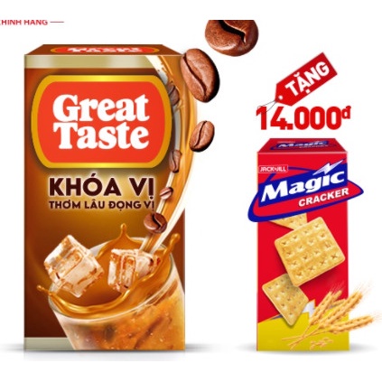 [Q.3] QUẬN 3 [HỎA TỐC] [RẺ NHẤT SHOPEE] CÀ PHÊ GREAT TASTE TÚI / HỘP BÁNH MAGGIC 90G DẠNG BỊCH/HỘP