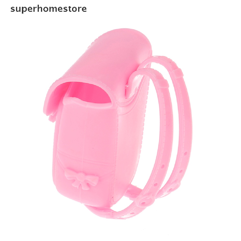 Superhomestore Túi Đi Học Bằng PVC Có Thể Tháo Rời Và Tháo Rời Cho Búp Bê Mầm Non UYI