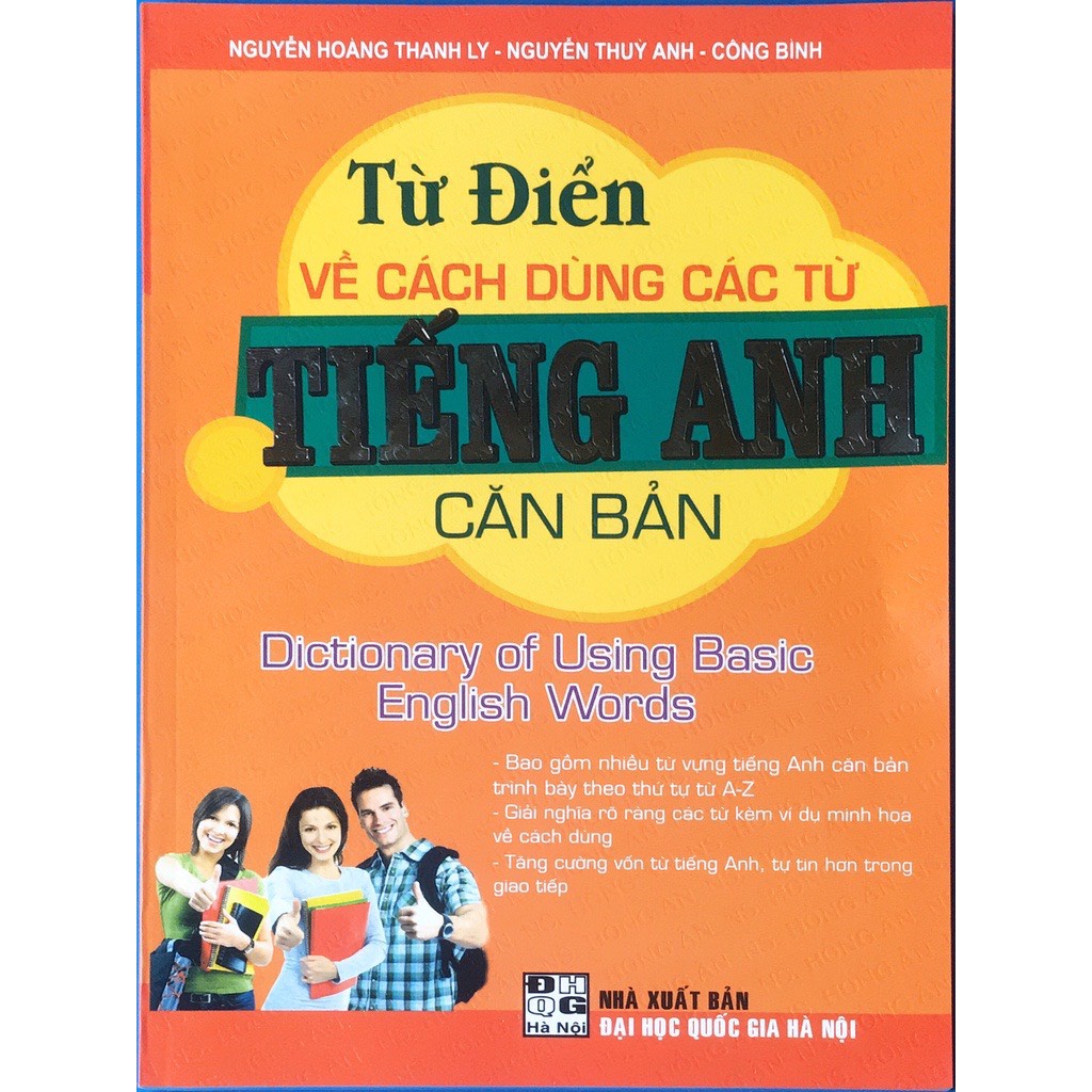 Sách - Từ điển về cách dùng các từ Tiếng Anh căn bản