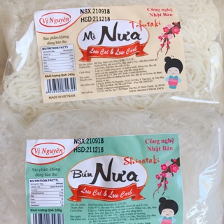 Combo 10 gói mì nưa ăn kiêng