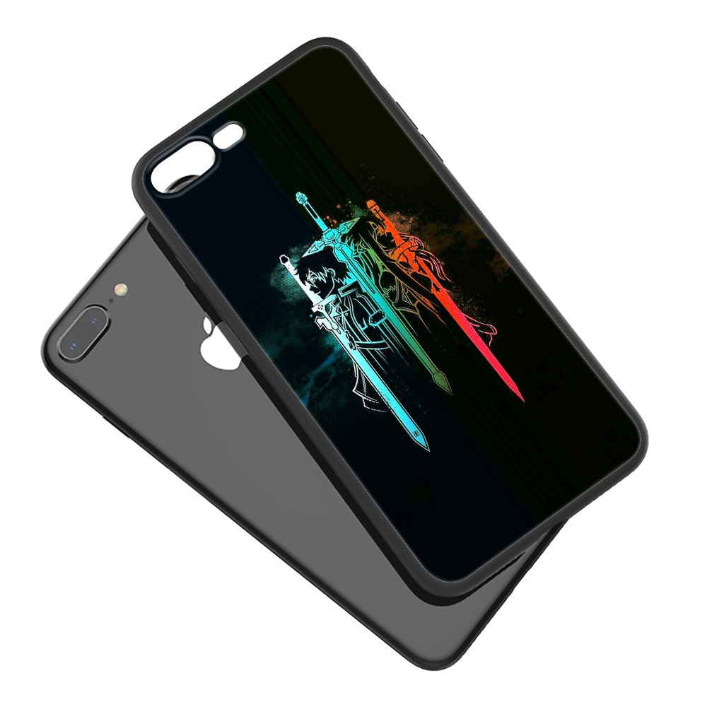 023 Anime Sword Art Online 2 iPhone 11Pro XS Max XR X 8 7 6 6S Plus Soft Case