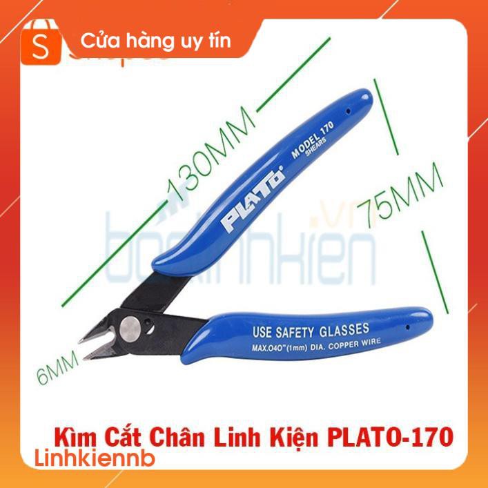 Kìm Cắt Chân Linh Kiện PLATO-170