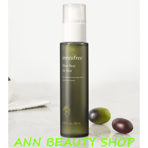 Xịt khoáng Innisfree Olive Real Oil Mist 80ml