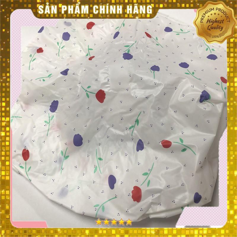 Mũ tắm và ủ tóc hoa nhỏ cái