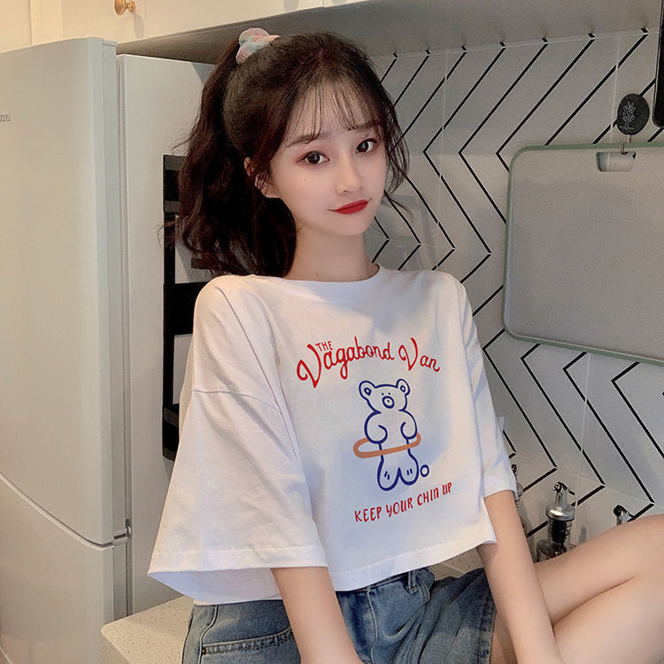 Áo thun croptop nhuộm màu thời trang 2020 | BigBuy360 - bigbuy360.vn