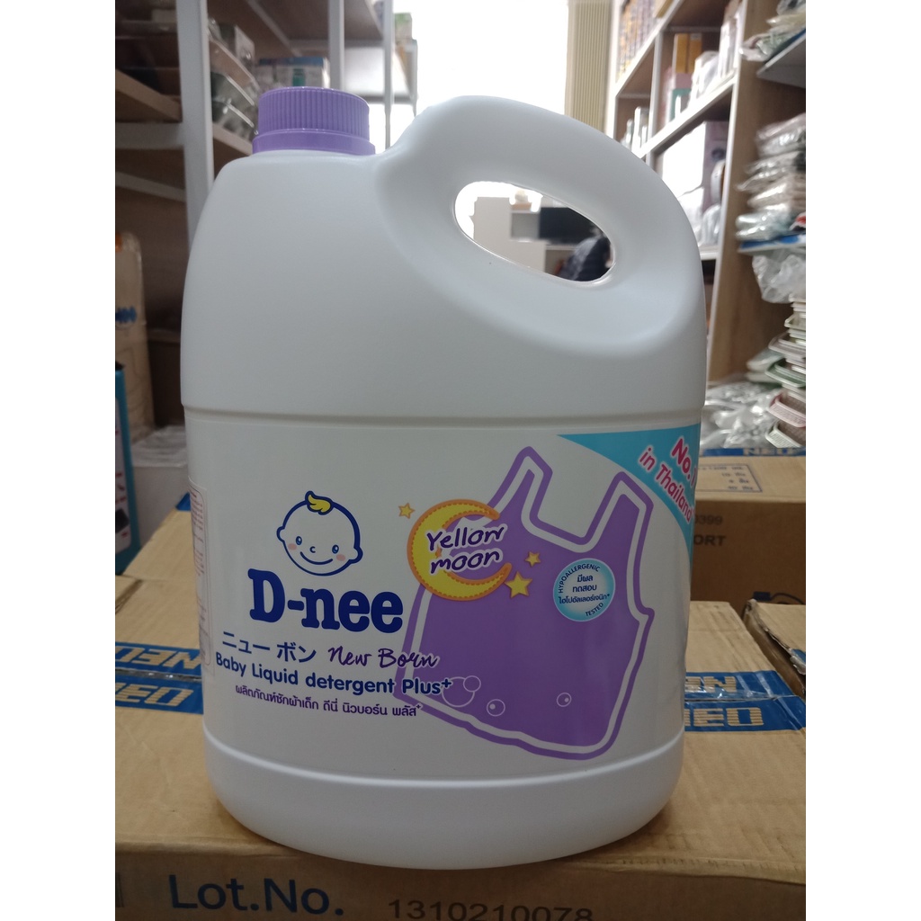 Nước giặt quần áo em bé Dnee dạng can 2800ml, 3000ml, dạng túi 1400ml  chính hãng