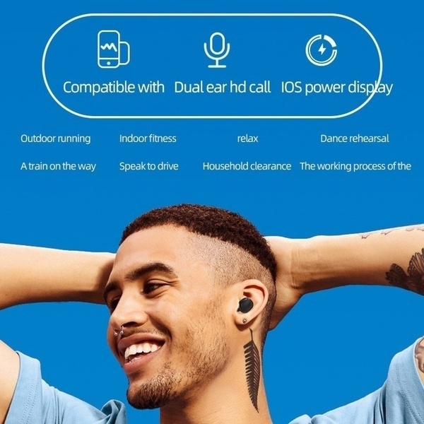 Tai Nghe Bluetooth 5.0 B' A6S Chống Ồn Và Phụ Kiện