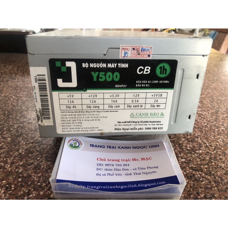 Nguồn máy tính cũ, 100% chạy tốt, quạt 8, thích hợp cho anh em chế độ.