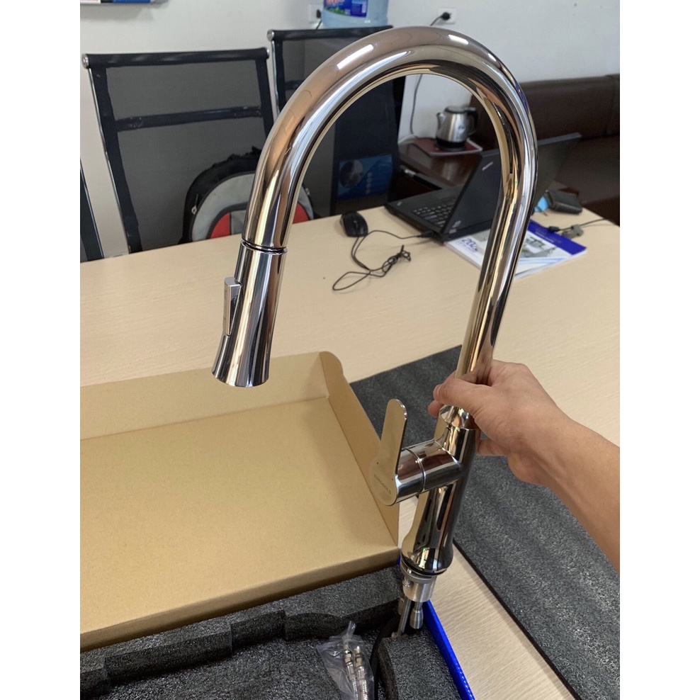 Vòi Rửa Bát Eurogold EUF117BR Vòi Nước Bồn Rửa Chén Mẫu Mã Sang Trọng CÓ THỢ LẮP ĐẶT