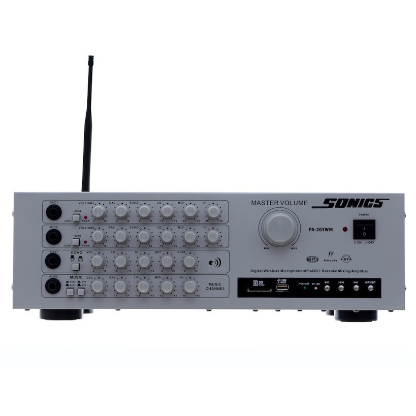 Combo Amply Arirang PA-203WM (kèm 2 micro) + Loa Arirang Jant-II + Đầu Karaoke Arirang AR-36D