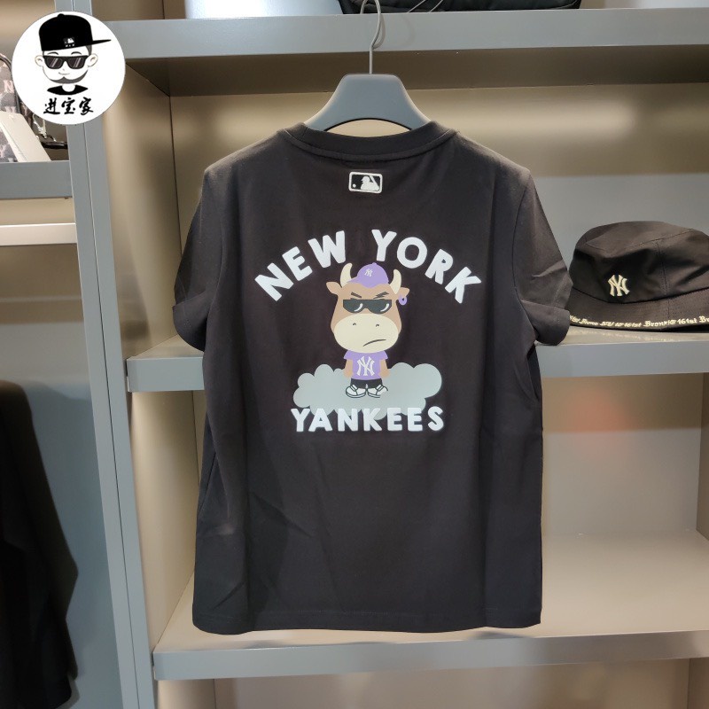 Áo thun tay lỡ MLB  Yankee , áo thun nam nữ unisex cotton street style ,  hàng việt nam xuất khẩu ,Cocmer_vn