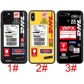 Ốp điện thoại mềm họa tiết logo DHL Express E46 dành cho Apple iPhone 11 Pro XS Max XR X 8 7 6S 6 Plus 5S 5 SE 2020