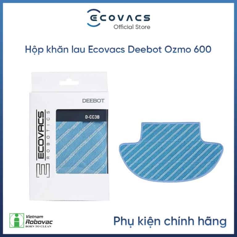 Hộp khăn lau nhà Ecovacs Deebot OZMO 600 (3 cái )