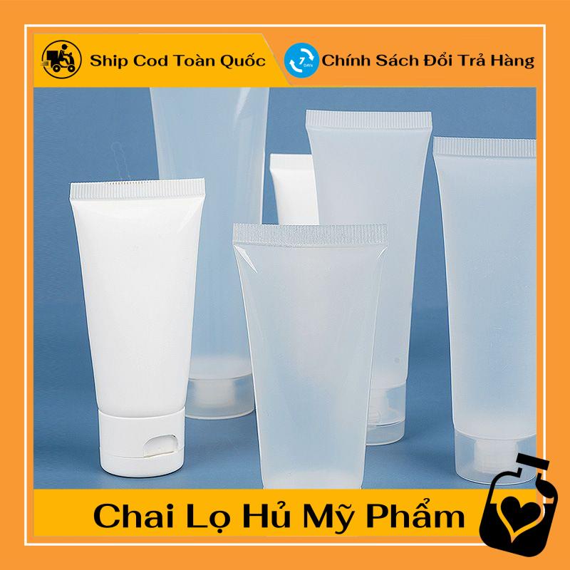 Tuýp Chiết Mỹ Phẩm ❤ TOP GIÁ RẺ ❤ Tuýp nhựa 30ml/50ml/100ml/150ml/250ml chiết mỹ phẩm, sữa rửa mặt, phụ kiện du lịch