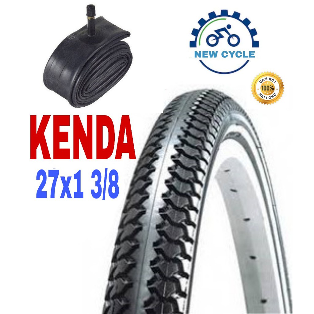 Săm Lốp Vỏ Xe Đạp KENDA  27x1 3/8 (Van xe máy) Hàng Nhập Khẩu Chính Hãng