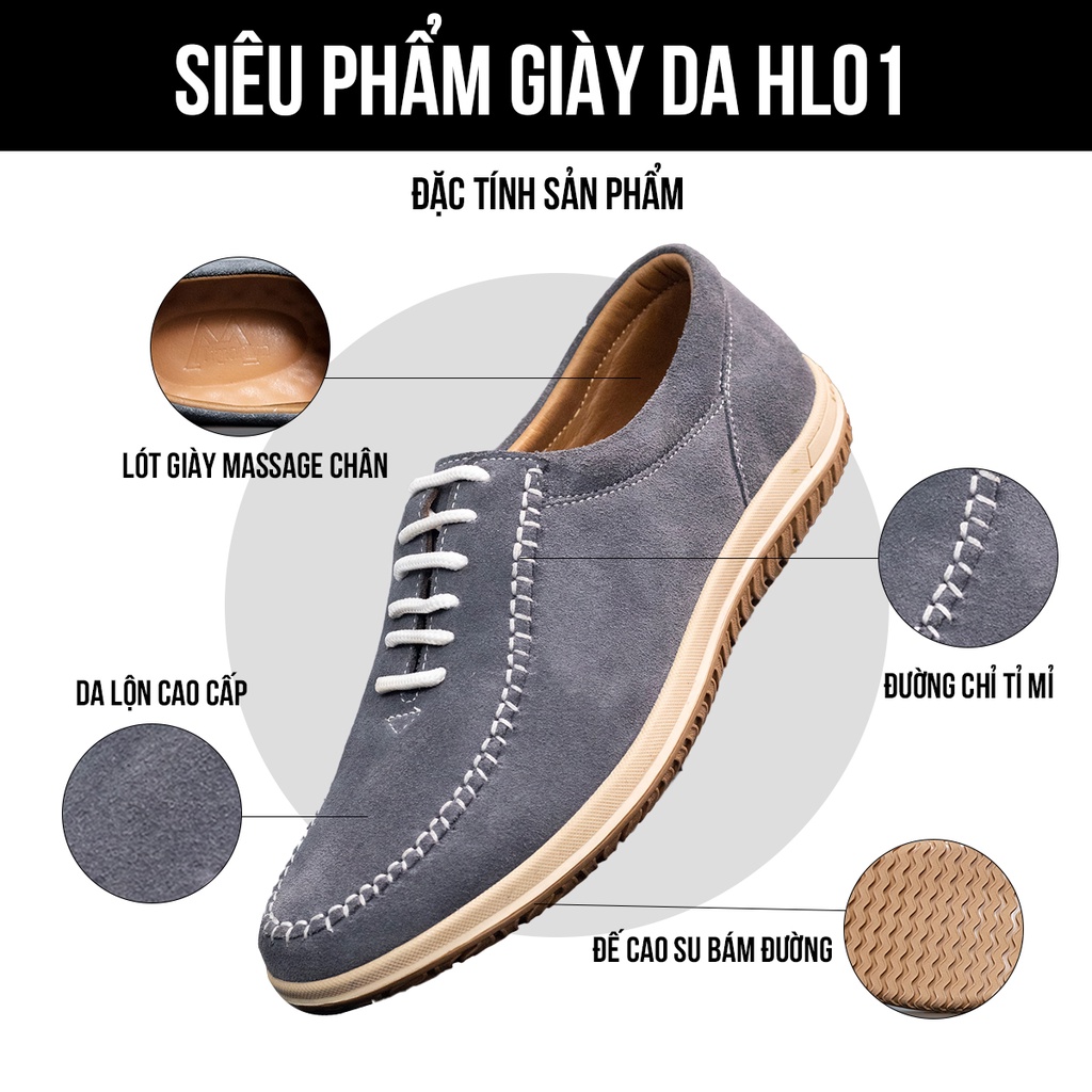 Giày thể thao nam, giày sneaker TIMAN HL01 đế êm vải thoáng khí bảo hành 1 năm