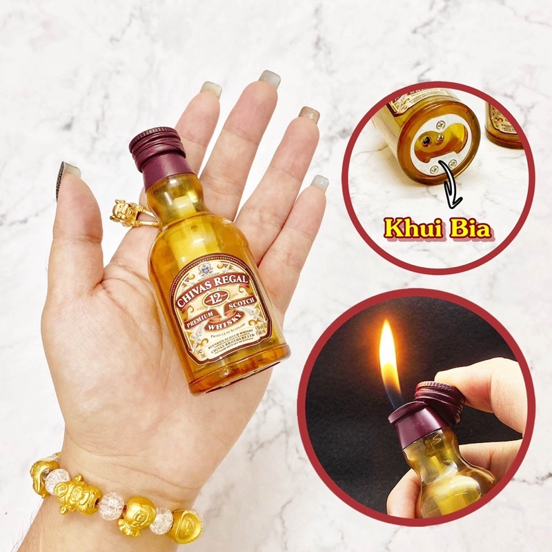 𝘽𝙖̣̂𝙩 𝙇𝙪̛̉𝙖 Đa Năng Đồ Khui 2in1 Hình Dáng Chai Chi Vas
