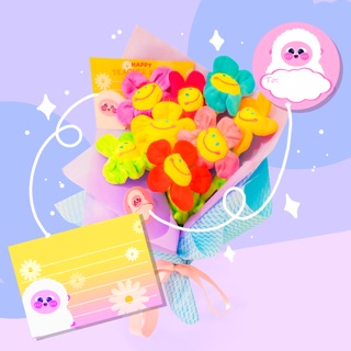 Set Cả Bó Hoa Mặt Cười Lomo Home