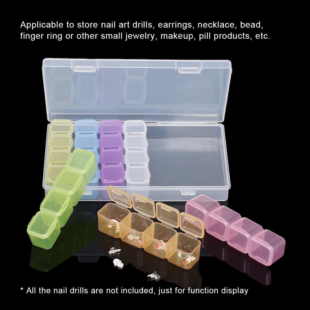 Beautylife Jewelry Display Transparent Plastic Storage Box Jewelry Ring Display Box Tray Storage Organizer Jewelry Packaging & Display