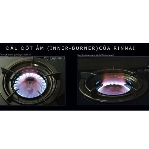 Bếp gas âm Rinnai- RVB-2GI-công nghệ Nhật Bản-an toàn,tiết kiệm ga,bền,đẹp,giá rẻ-bảo hành 24 tháng