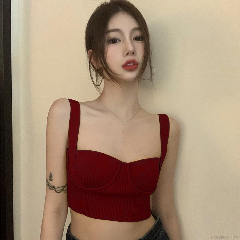 Áo Dệt Kim Sát Nách Dáng Ôm Quyến Rũ Cho Nữ | BigBuy360 - bigbuy360.vn