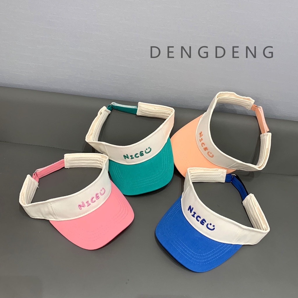 Mũ Chống Nắng Hở Chóp Thoáng Khí Nhiều Màu Sắc Dành Cho Bé