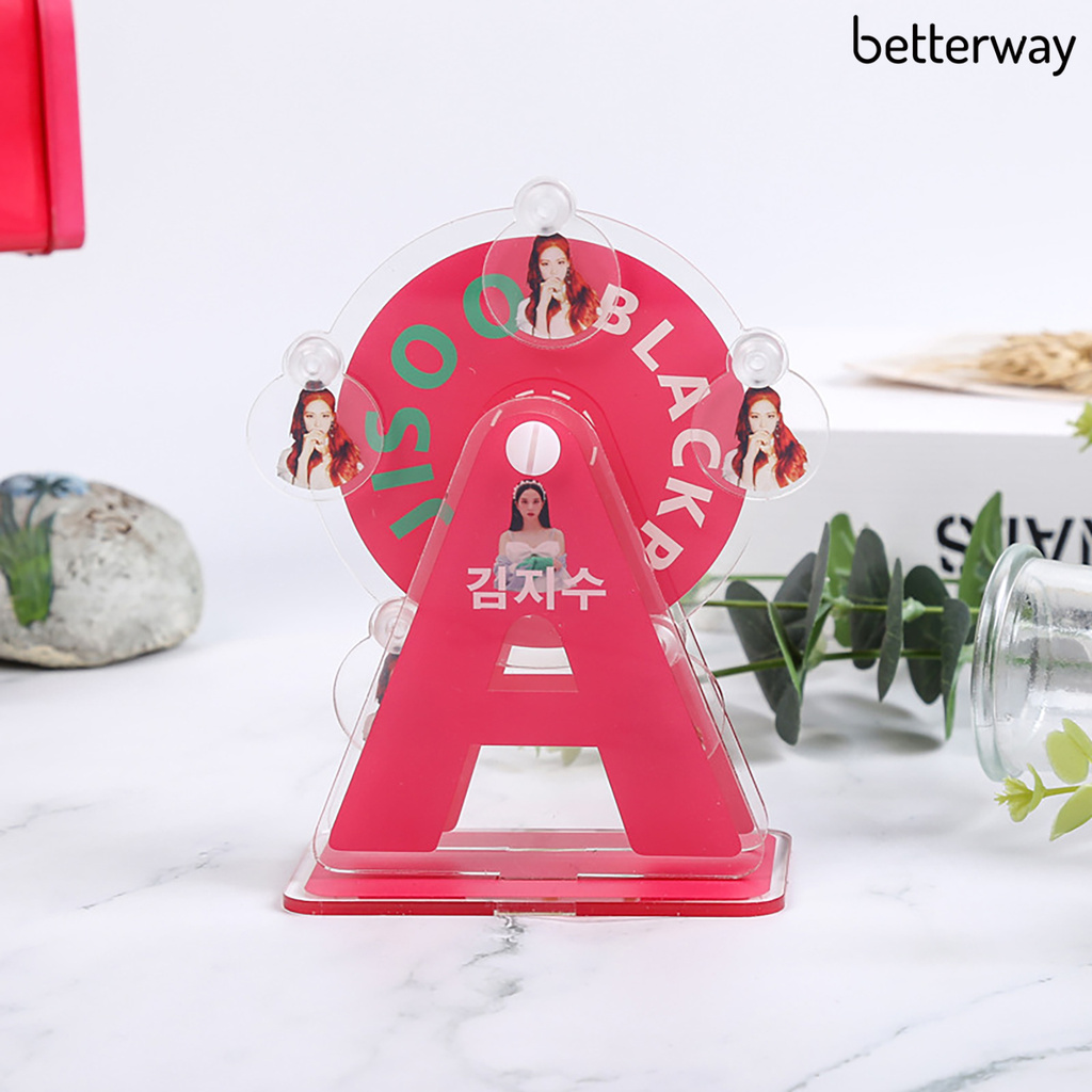 Phụ Kiện Trang Trí Hình Vòng Đu Quay Đứng Bằng Acrylic Cho Cửa Hàng