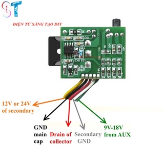Mạch cấy nguồn 5 dây ca-901 dùng nec k2488