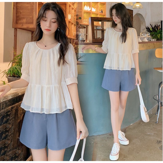 Set Áo Quần Bầu Bộ Bầu Xinh SAQ157